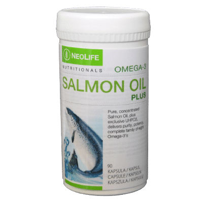 Omega-3 Salmon Oil Plus, žuvų taukai