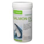 Omega-3 Salmon Oil Plus, žuvų taukai 90 kaps.