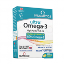 Vitabiotics Ultra Omega-3, 60 kapsulių